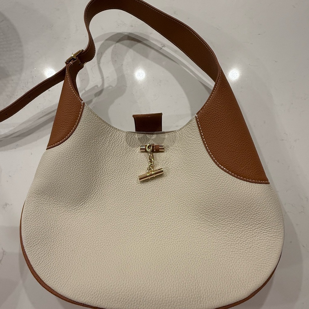Leather Hobo Shoulder Bag